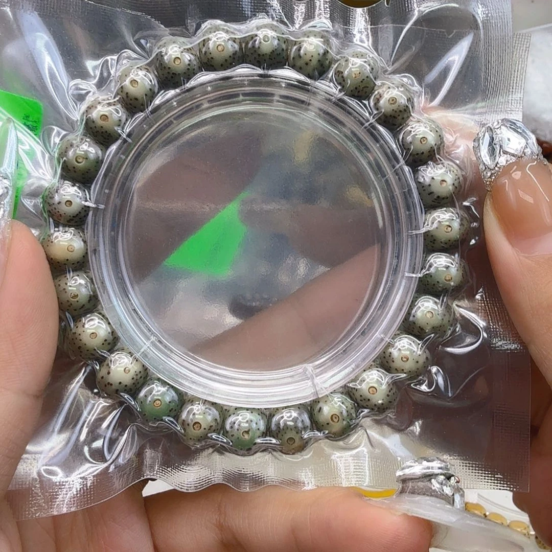 手串星月菩提33传说灰星月菩提10苹果单圈