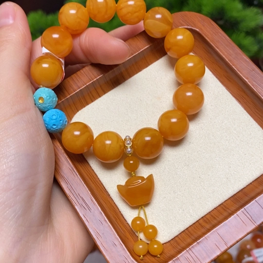 【闪购商品】手链蜜蜡未镶嵌手串