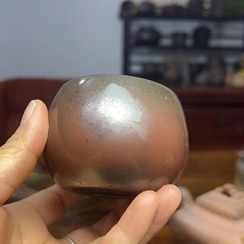 戬谷龙窑柴烧茶杯22