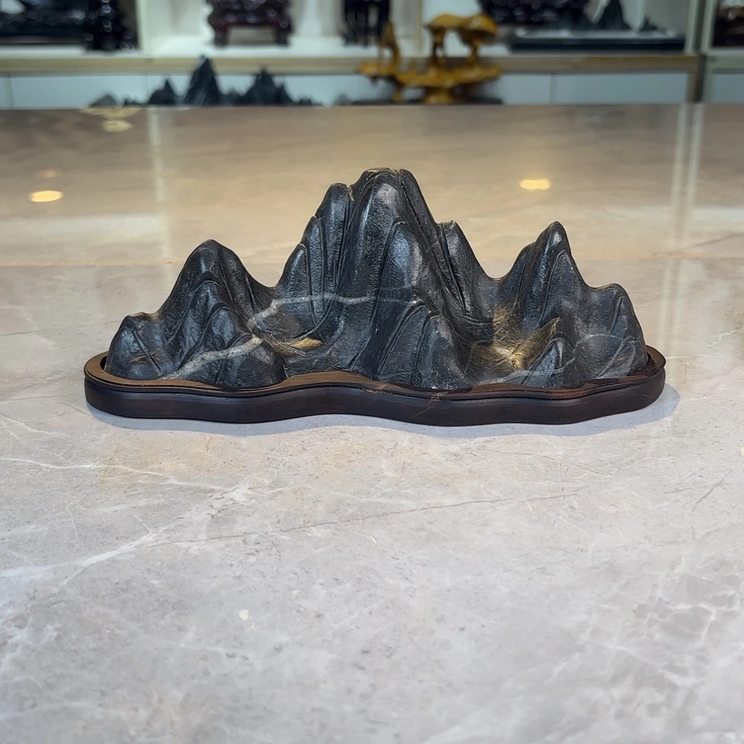 鹏****摆件灵璧石手工雕刻奇石摆件