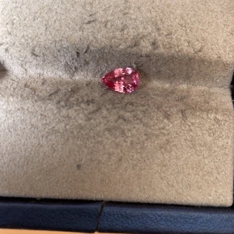 定制尖晶石裸石未镶嵌咖****猫1.15克拉