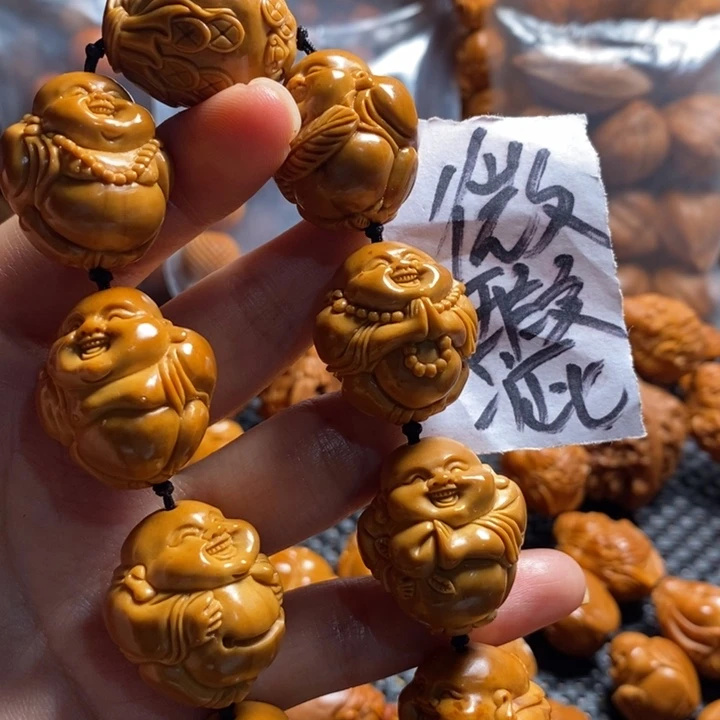 橄榄核吊坠爱****l微上色