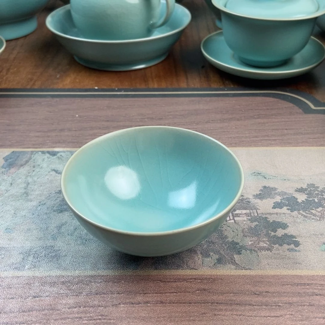 摆件瓷原产地原矿汝瓷～茶器