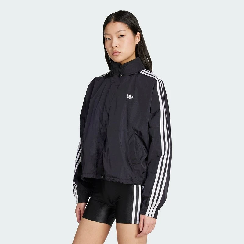 阿迪达斯 (adidas)女子经典运动夹克外套JX1451