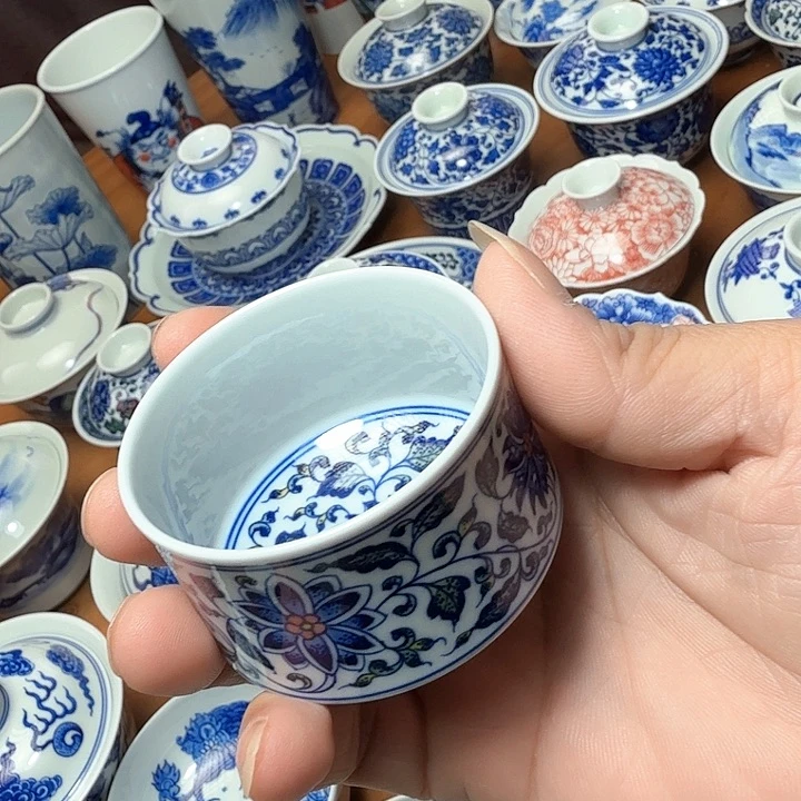 陶手绘釉下五彩福利款