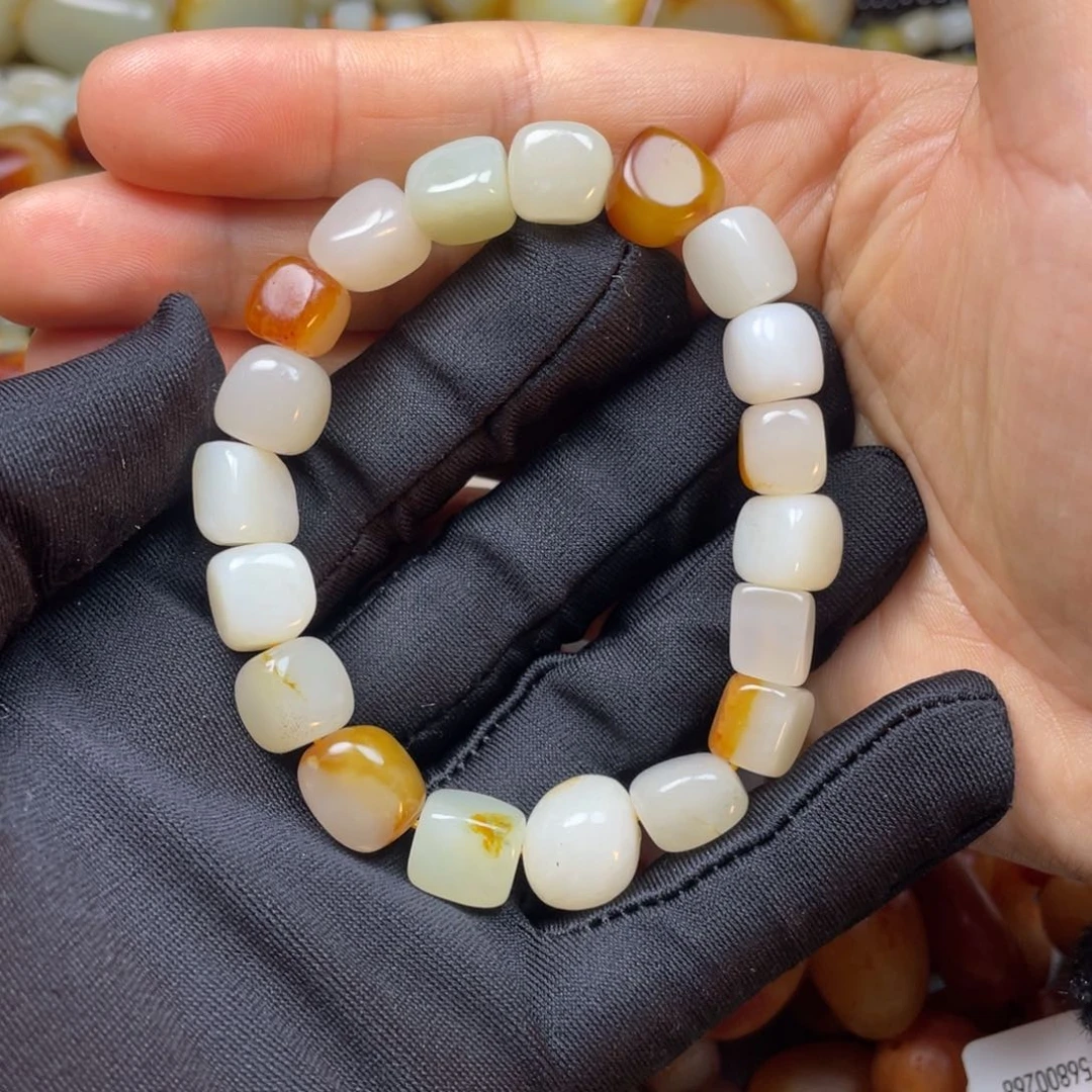 和田玉手链未镶嵌