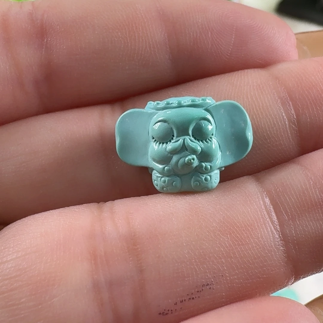 绿松石未镶嵌珠宝半成品