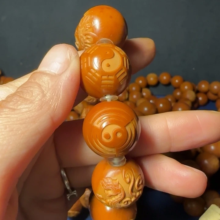 葫***朋橄榄核手串/手链橄榄核手串