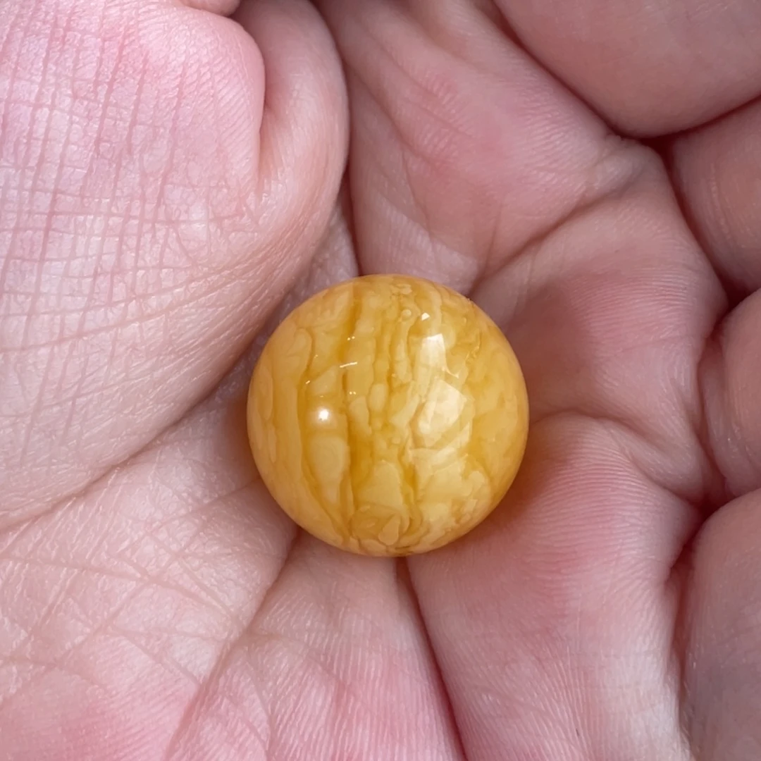 红***潮裸石蜜蜡未镶嵌G392