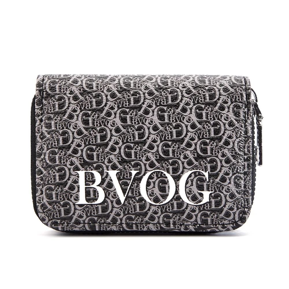 BVOG正品多卡位拉链银行卡包零钱包-ks