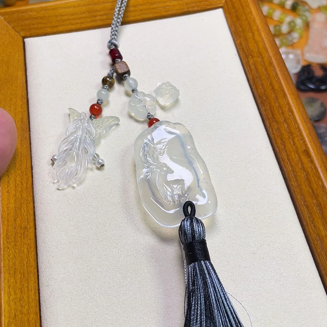 蛇纹石玉吊坠未镶嵌L***.