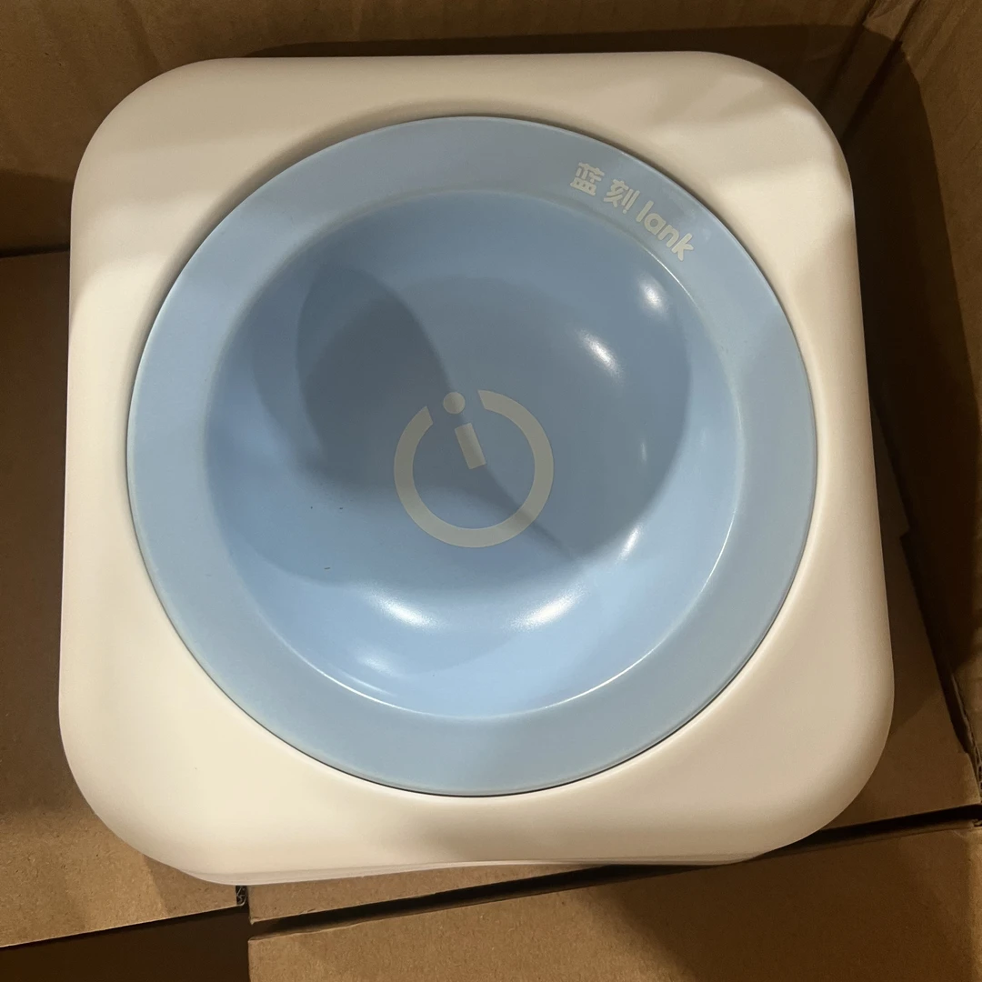 蓝刻宠物喂食碗高脚碗套装