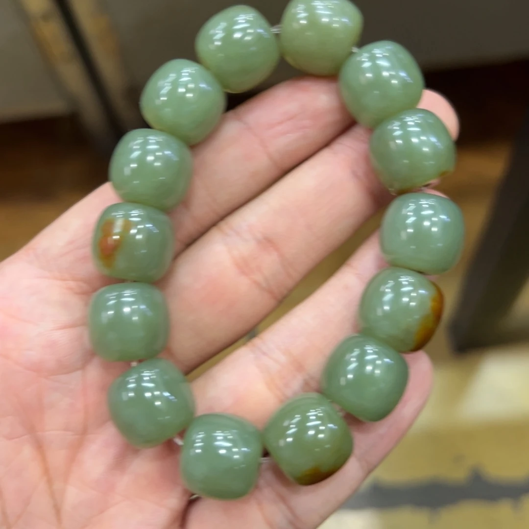 追***者手链未镶嵌透闪石质玉