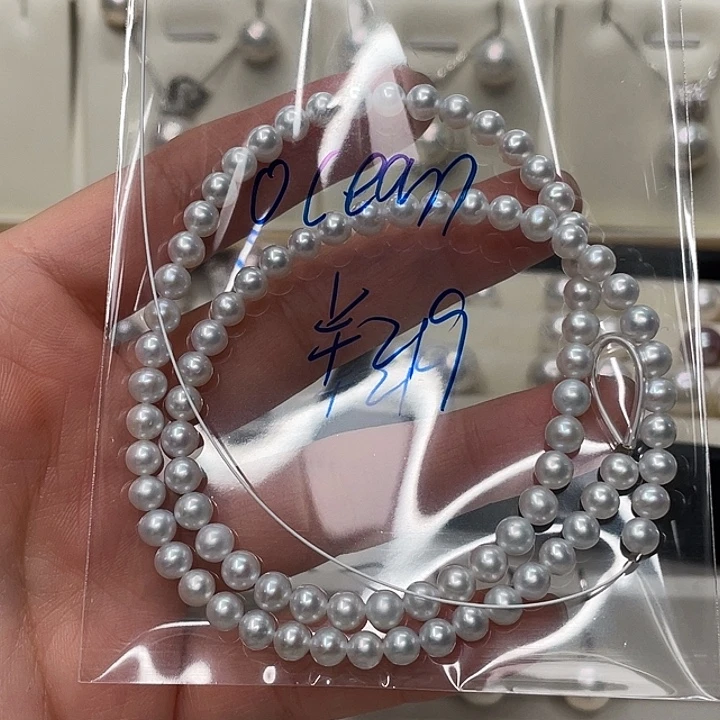 O****足银5mm满串a k定制