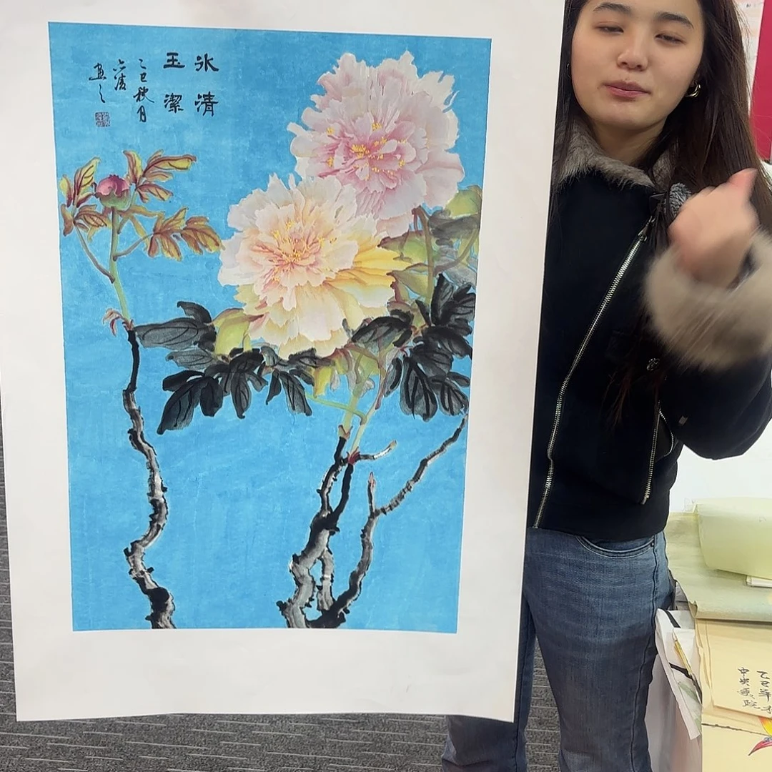 国画国画作品纯手绘