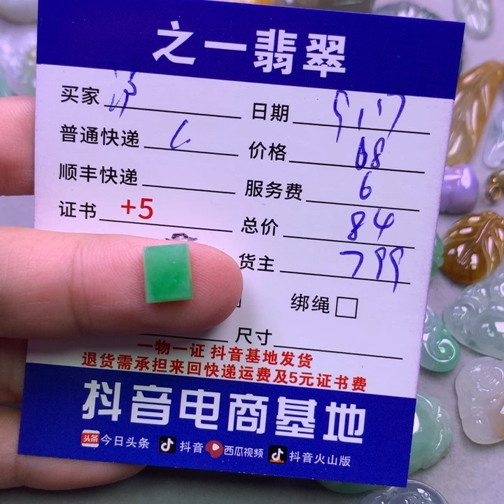 颈饰未镶嵌翡翠泸****坊