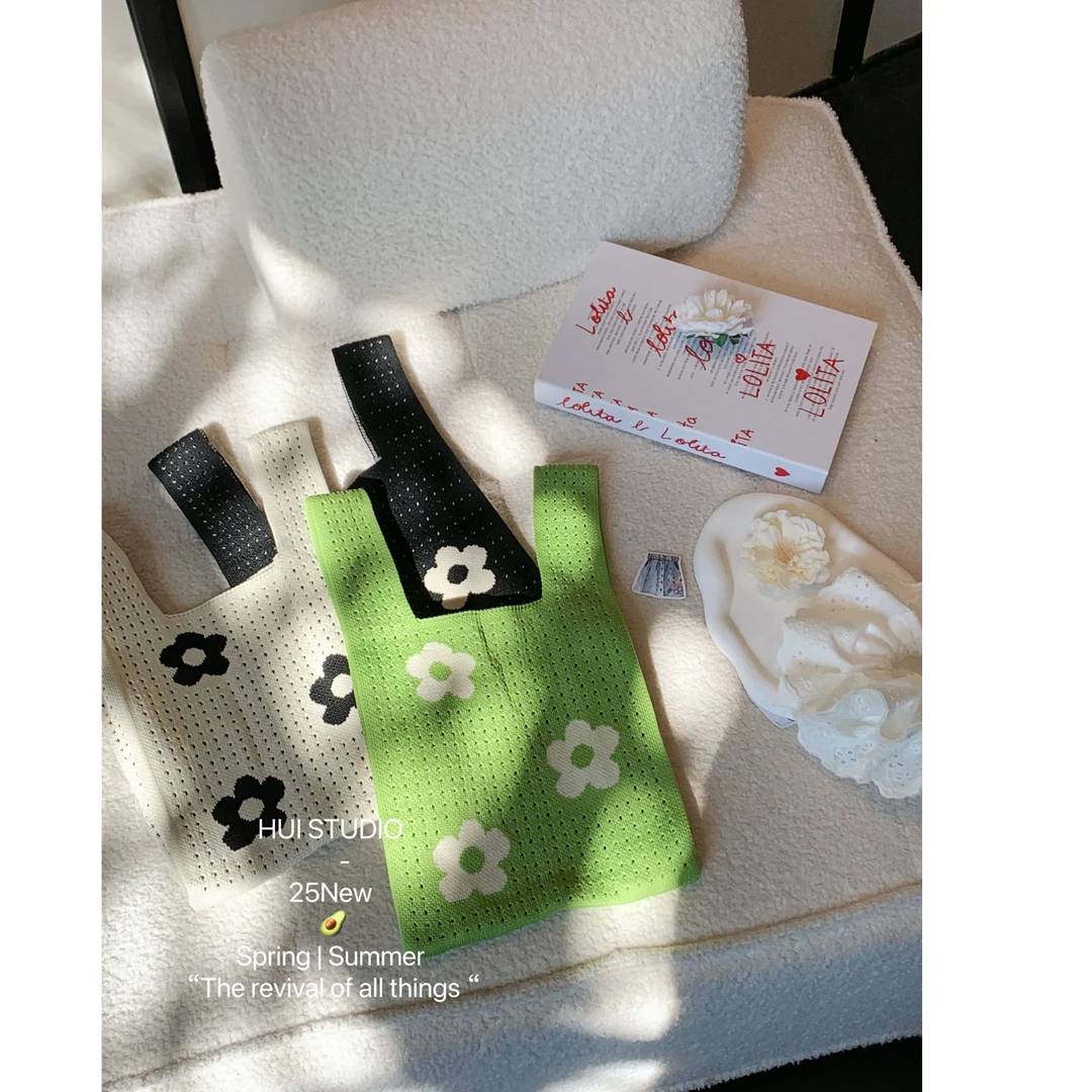 【HuiHui】针织秋冬百搭斜挎包 (A1754）