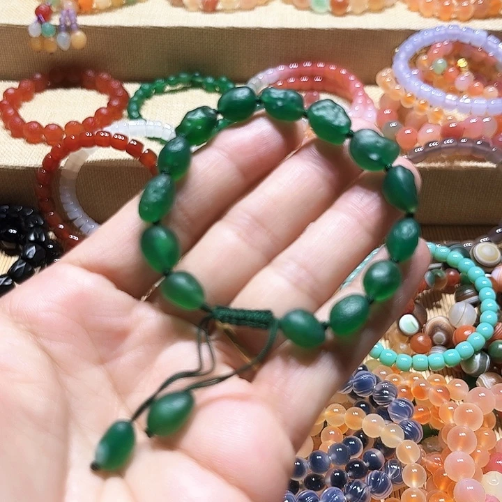 玛瑙/玉髓未镶嵌手链