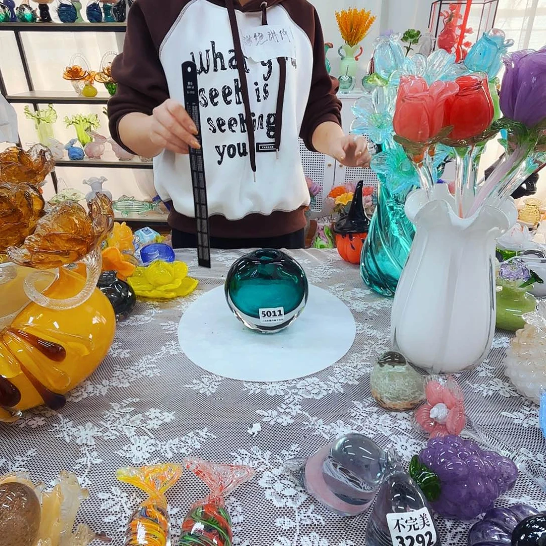 福利琉璃花瓶花器艺术品