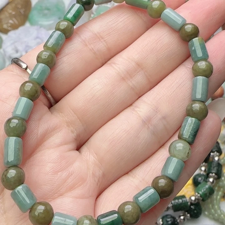 翡翠未镶嵌颈饰天然A货44