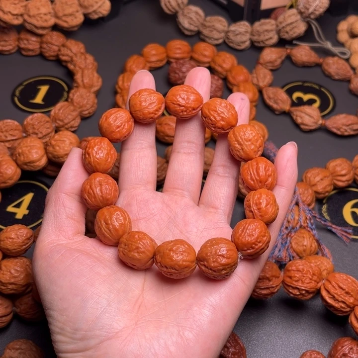 唯***）文玩核桃手串小枣
