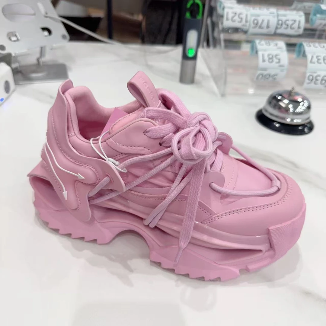 现货C1｜MZ高端真皮老爹跑步女鞋｜半码拍小｜143-33