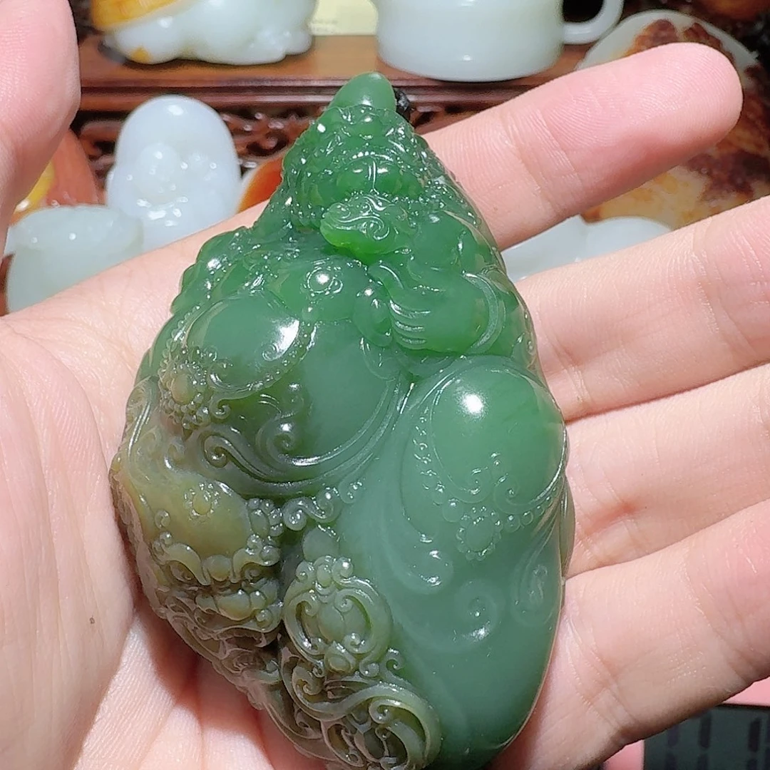 未镶嵌和田玉挂件