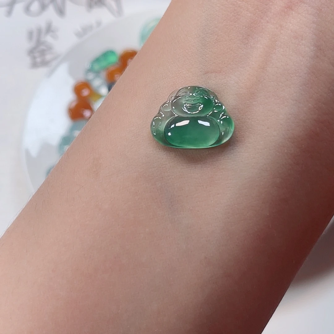 翡翠裸石纯天然A货缅甸翡翠
