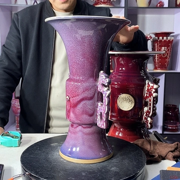 瓷片中国神垕精品钧瓷