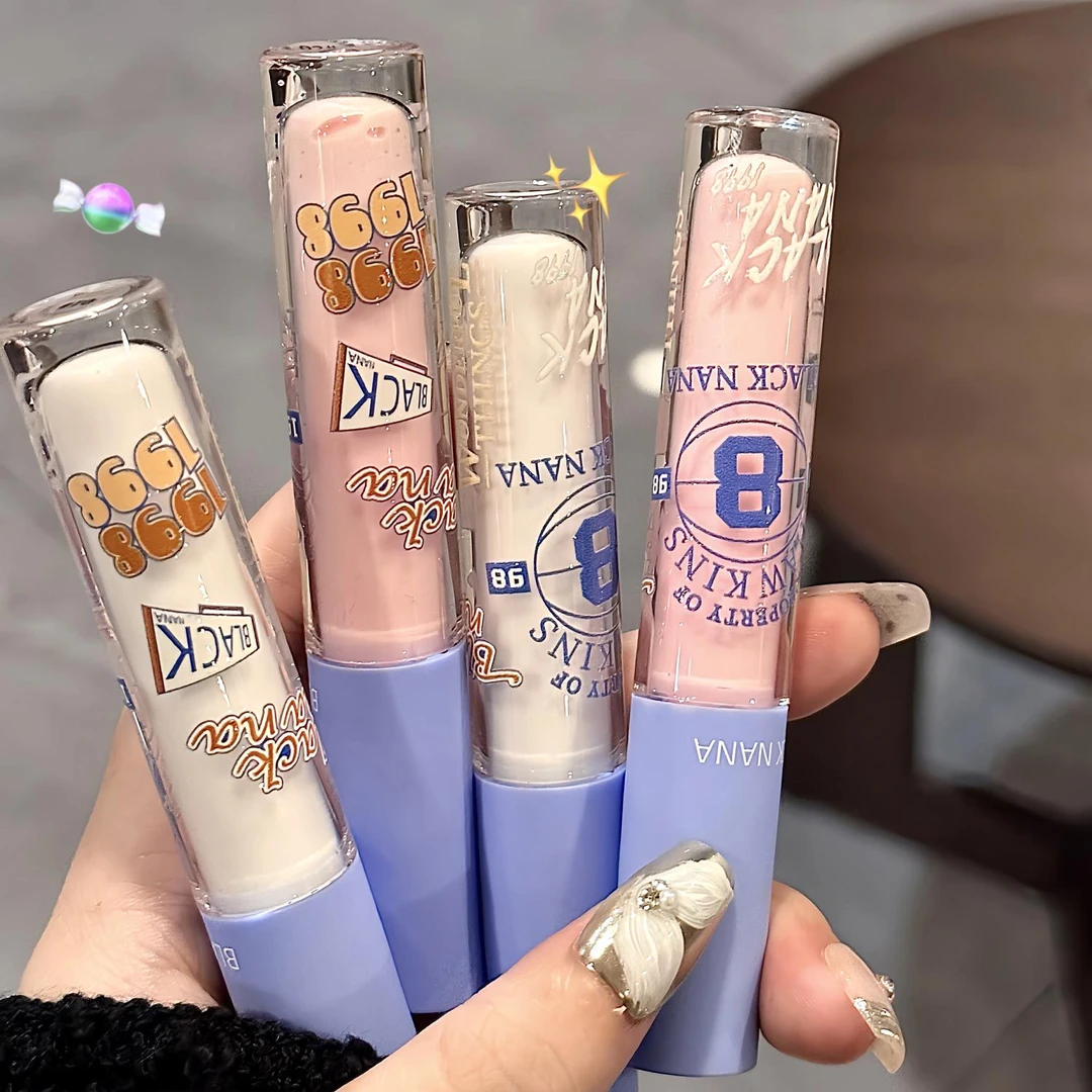 好用到炸裂爆款~雾蓝牛奶味唇乳润唇膏保湿补水女防干裂口红打底