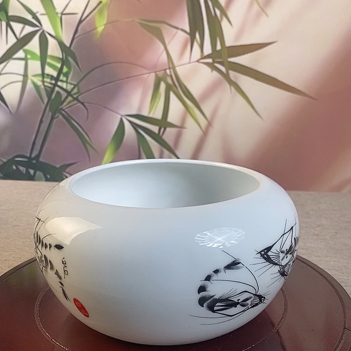手工拉胚，手工笔洗，手工制作，