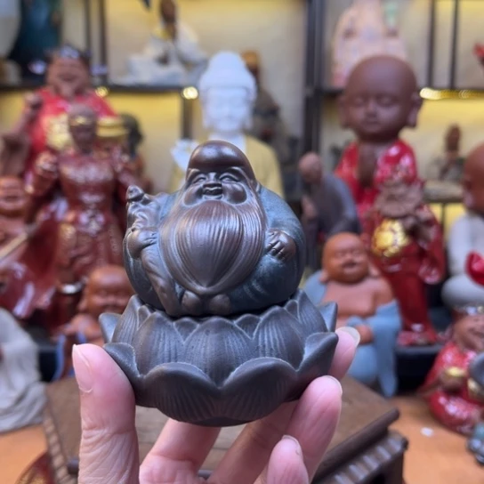 茶宠紫砂紫砂茶宠摆件
