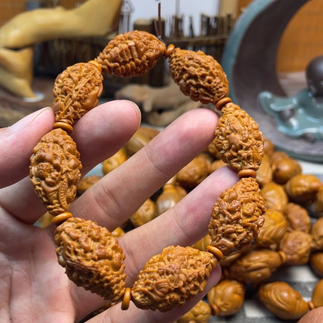 橄榄核手串/手链橄榄核雕工艺手串5119