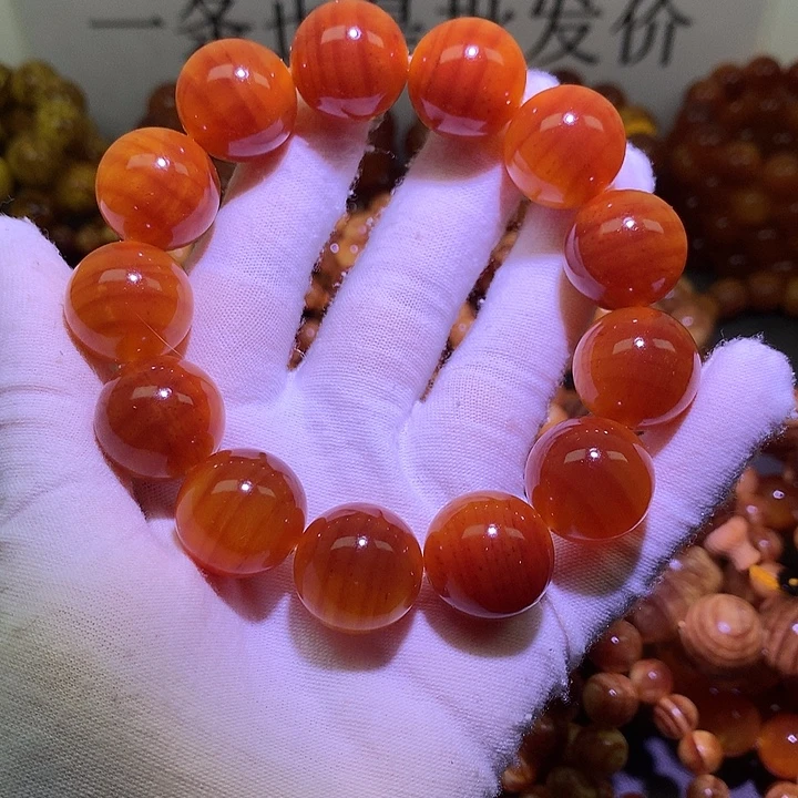 松木（琥珀木）手串/手链1.8 包浆高货