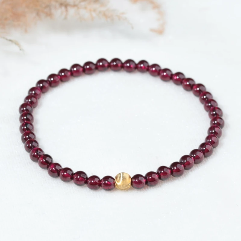 九福晶典  石榴石手链 FZ80280