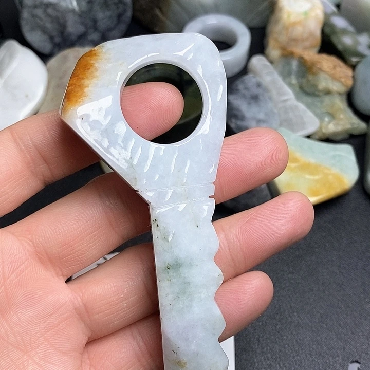 翡翠未镶嵌颈饰6天然翡翠