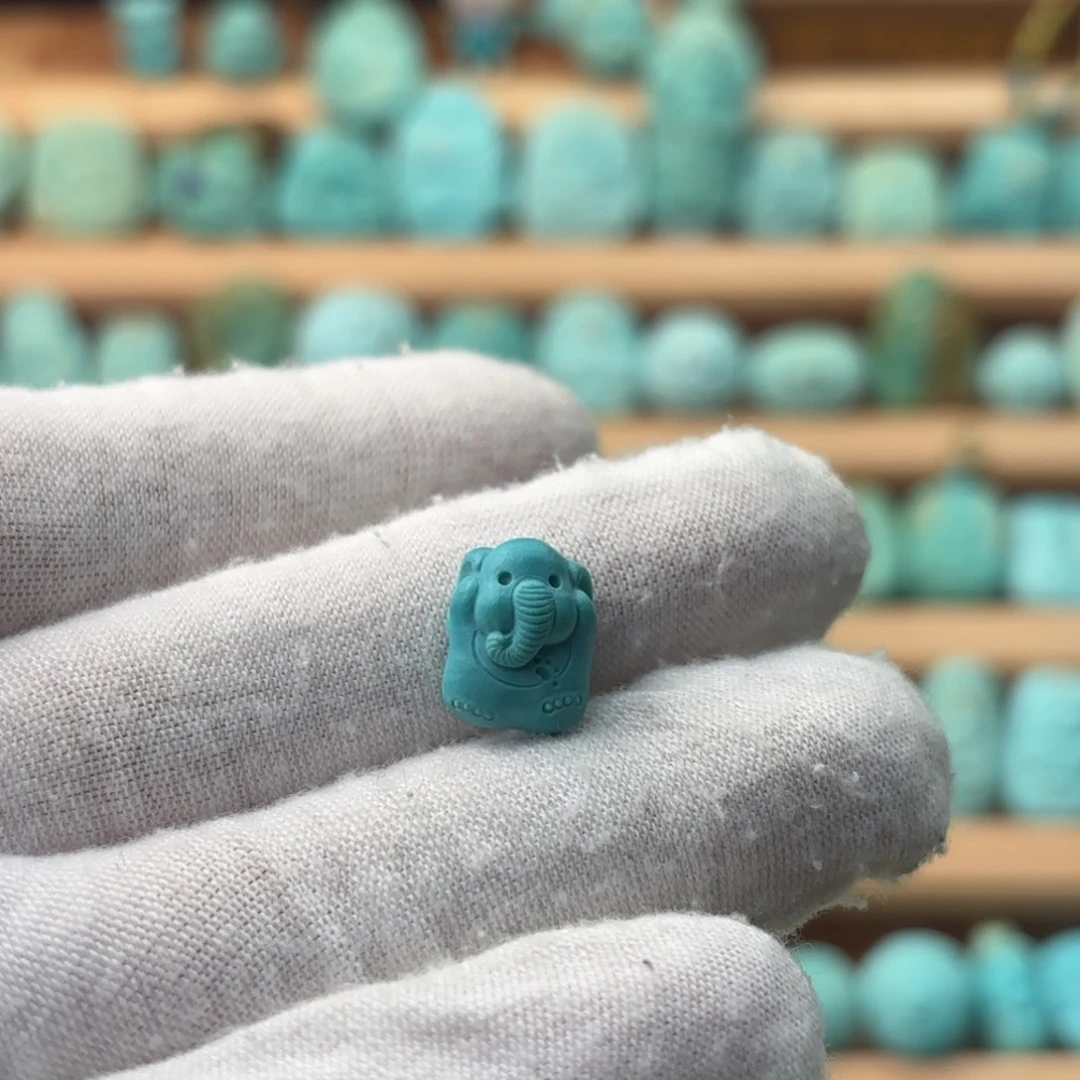 绿松石未镶嵌配饰