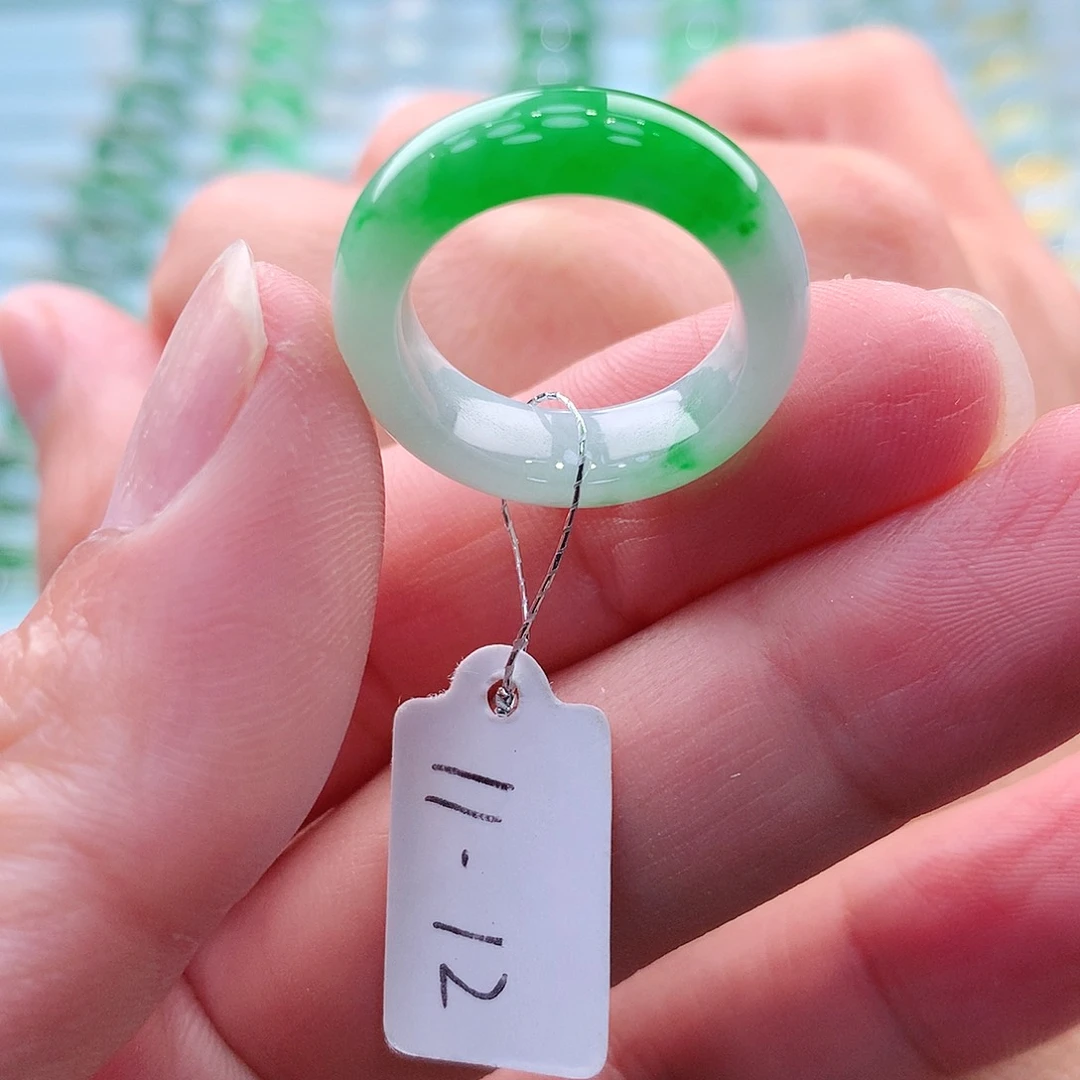 未镶嵌戒指翡翠A货缅甸翡翠