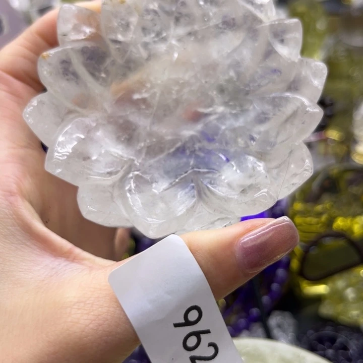 水晶珠宝半成品未镶嵌摆件
