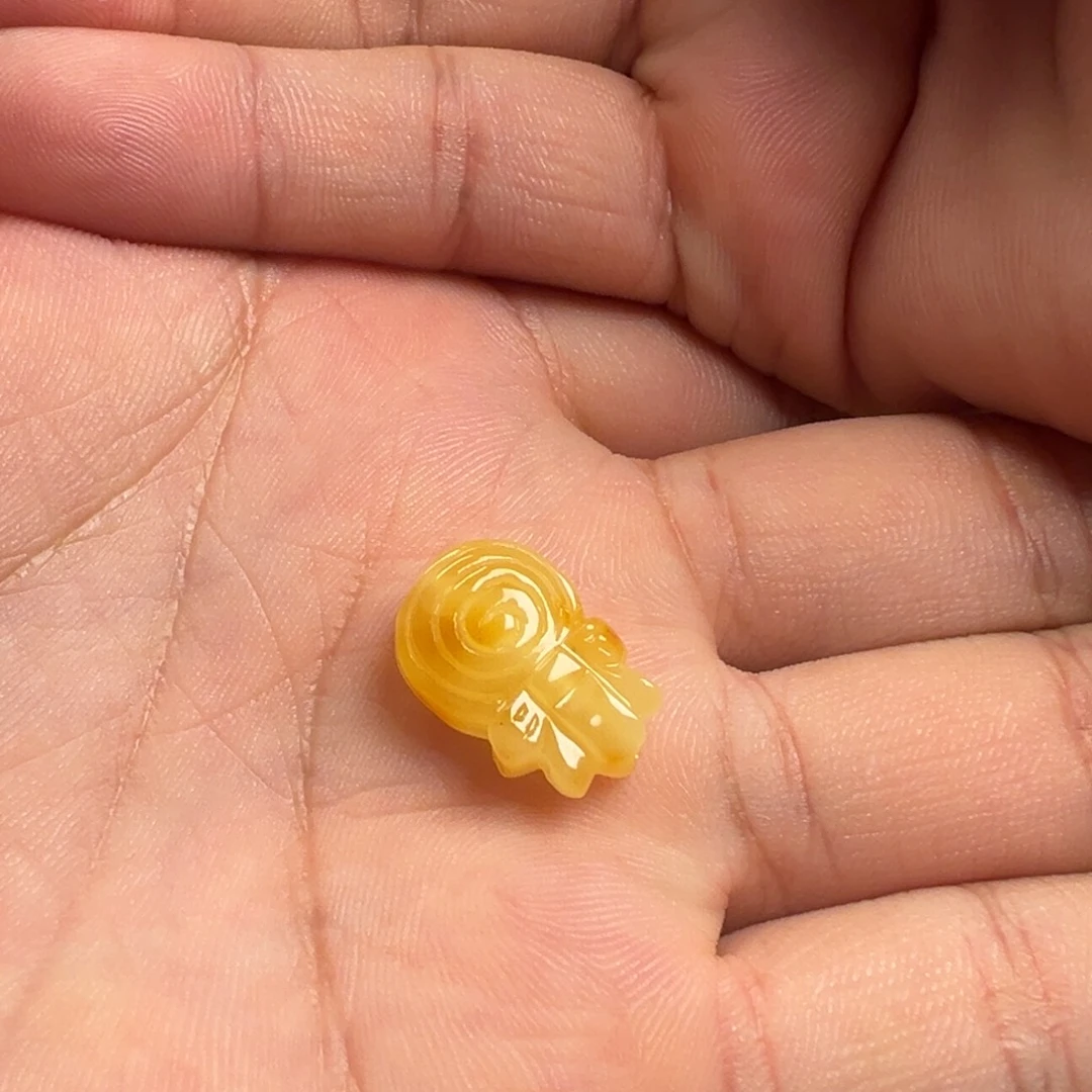 蜜蜡颈饰未镶嵌棒棒糖提溜吊坠