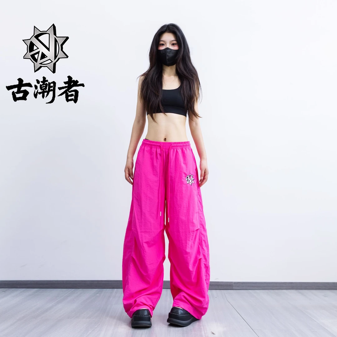 舞蹈街舞古潮者十三姨2025夏季新款薄款休闲裤健身灯笼裤阔腿透气