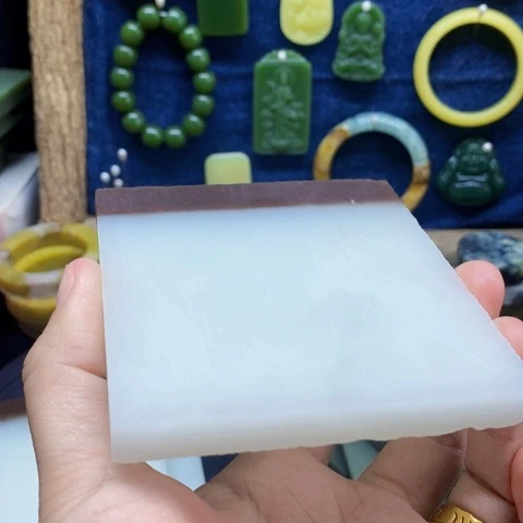 岫玉未镶嵌岫玉锦*