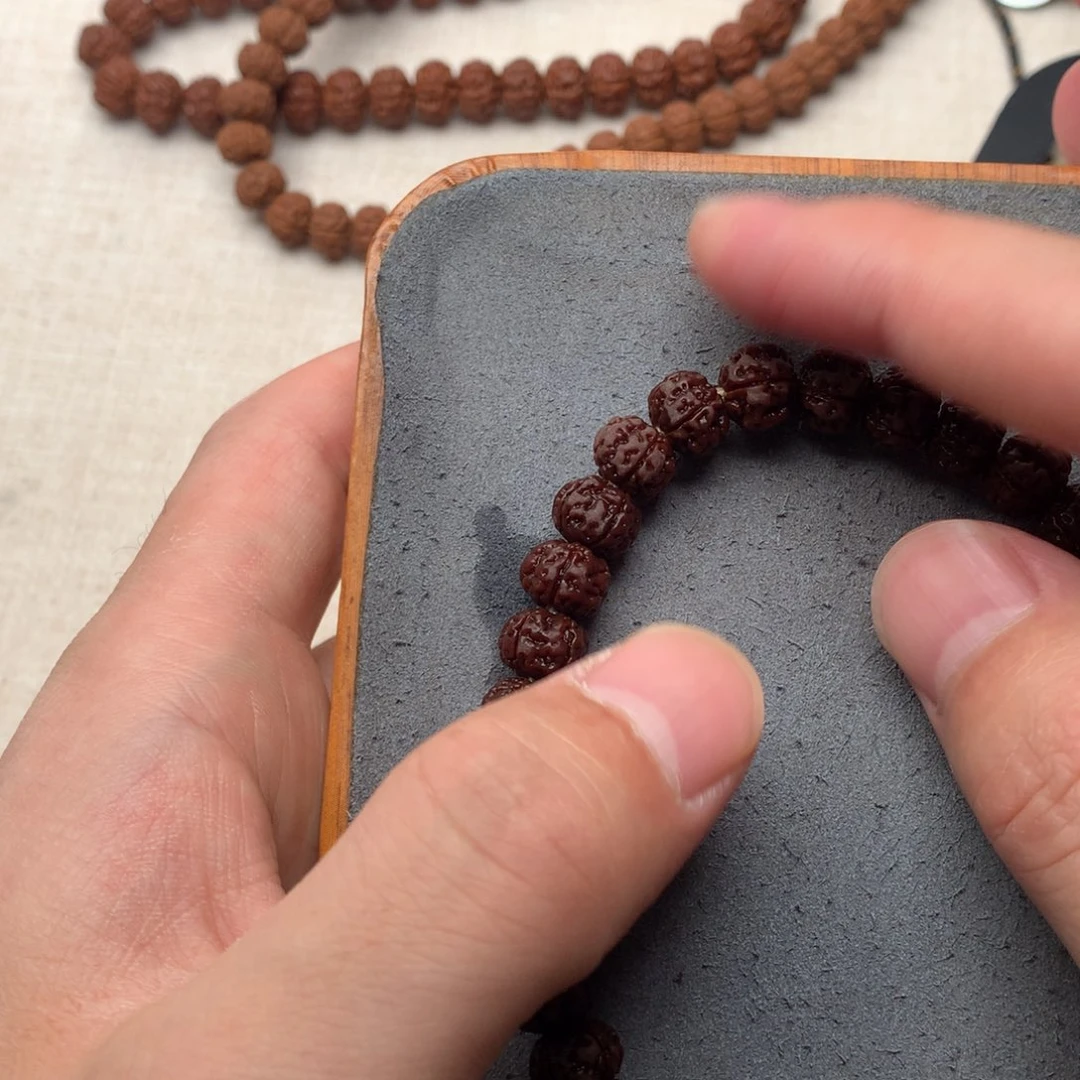 金刚菩提手串8***.老树王