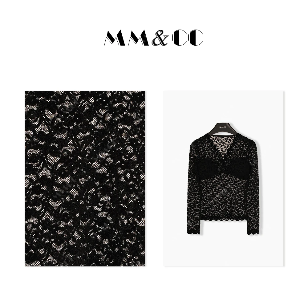 【子衿】打底衫女性感V领蕾丝衫女长袖内搭洋气上衣小衫F9016