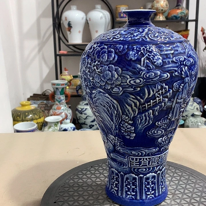 摆件陶博古架陶瓷摆件