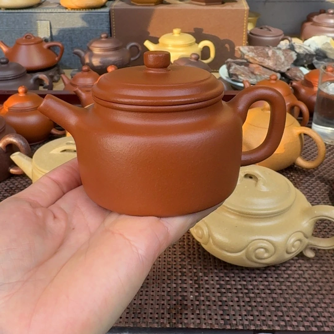 朱泥茶壶180毫升左右