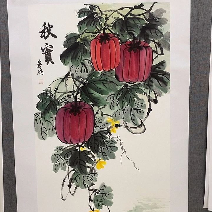 国画手绘手写作品158