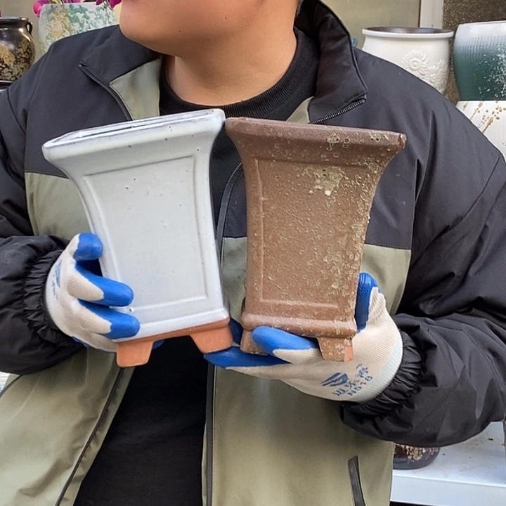 花盆紫砂口14高19福利