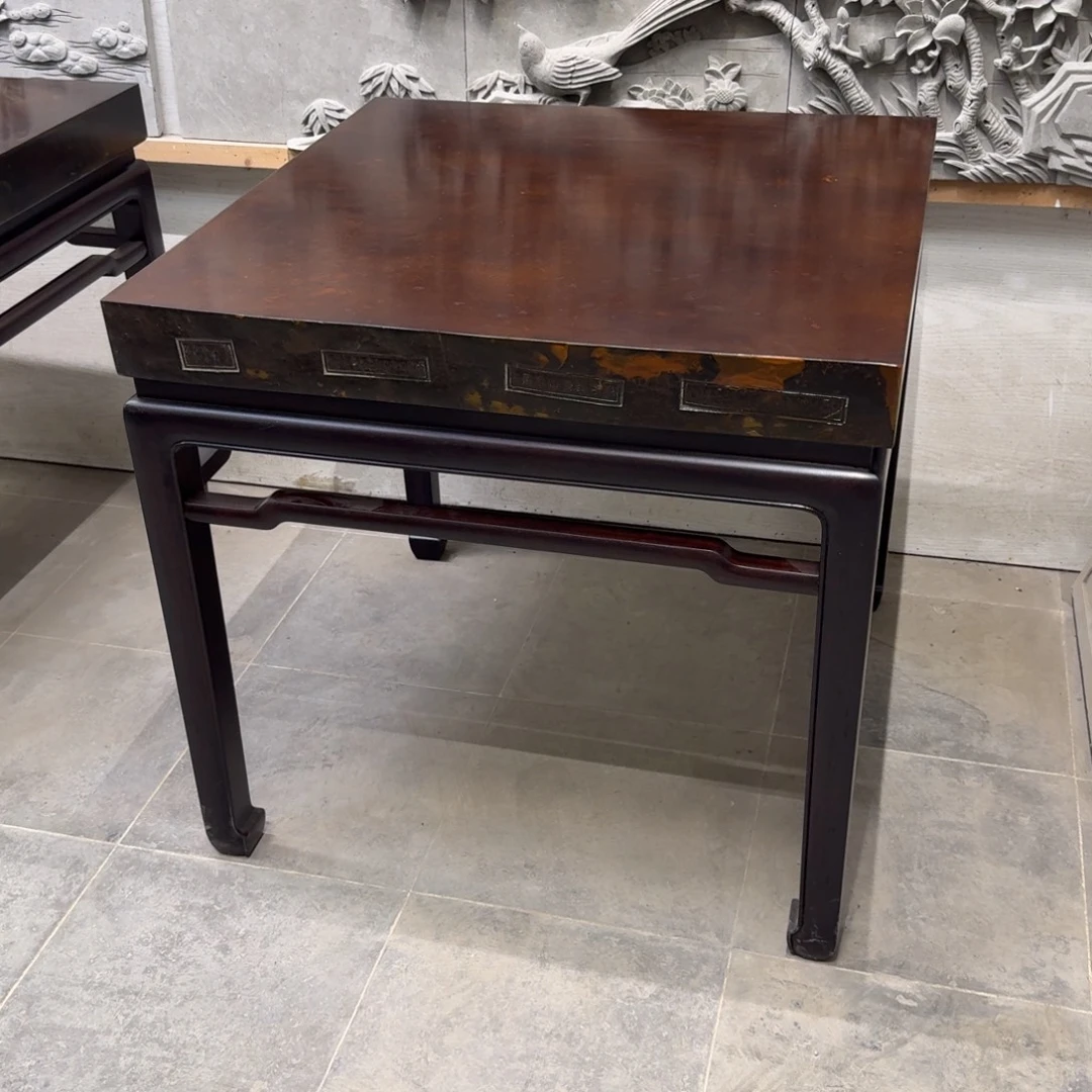 砖雕80x80 古铜色 一套 高77cm