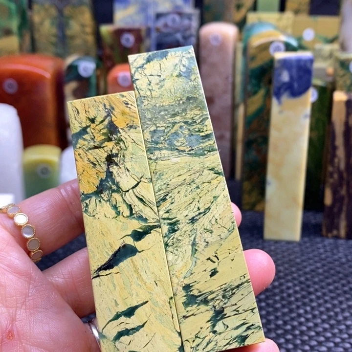 四川石行*青田石印章石